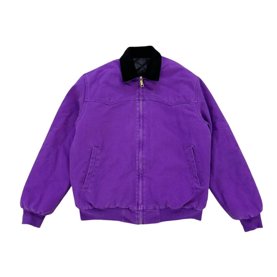 Self-made Carhartt J97 Detroit Jacket Vintage Canvas J22 Cleanfit Cotton Coat