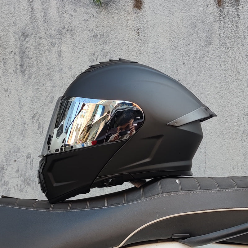 Ice Age 3C DOT Approve Full Face Dual Visors Unisex Bluetooth Motorcycle Helmet