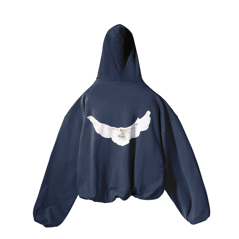 Kanye X Peace Dove X GAP Triple Collaboration Heavyweight Loose Hoodie Sweatshirt