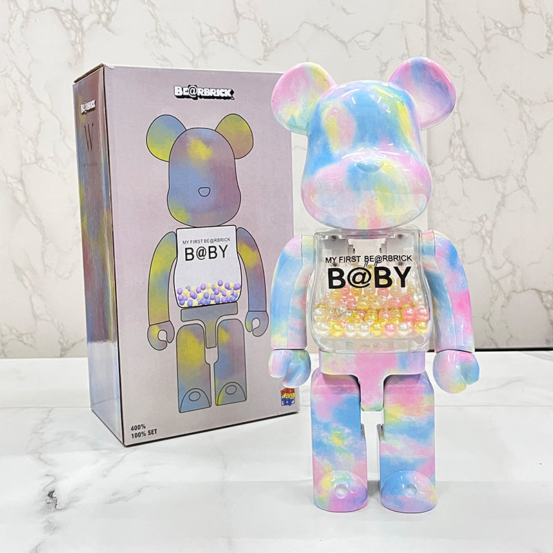 BE@RBRICK 400% Building Block Plating Violent Bears Collectible Figure Gift Toys