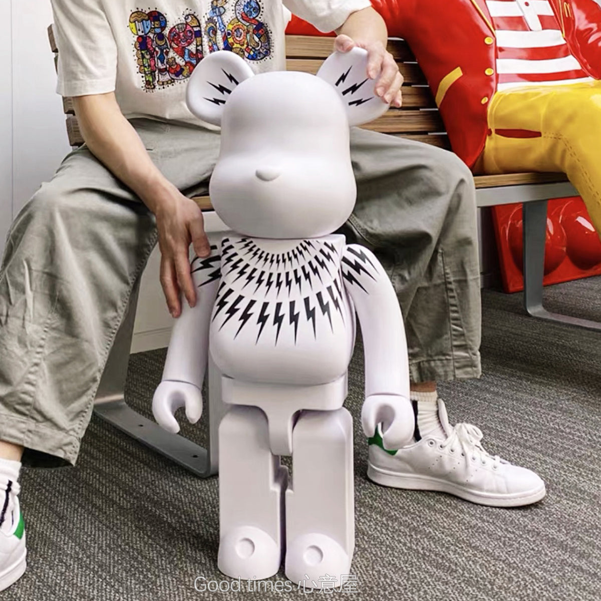 BE@RBRICK 1000% Building Block Figure 70CM | Limited Edition Collectible Bear Toy