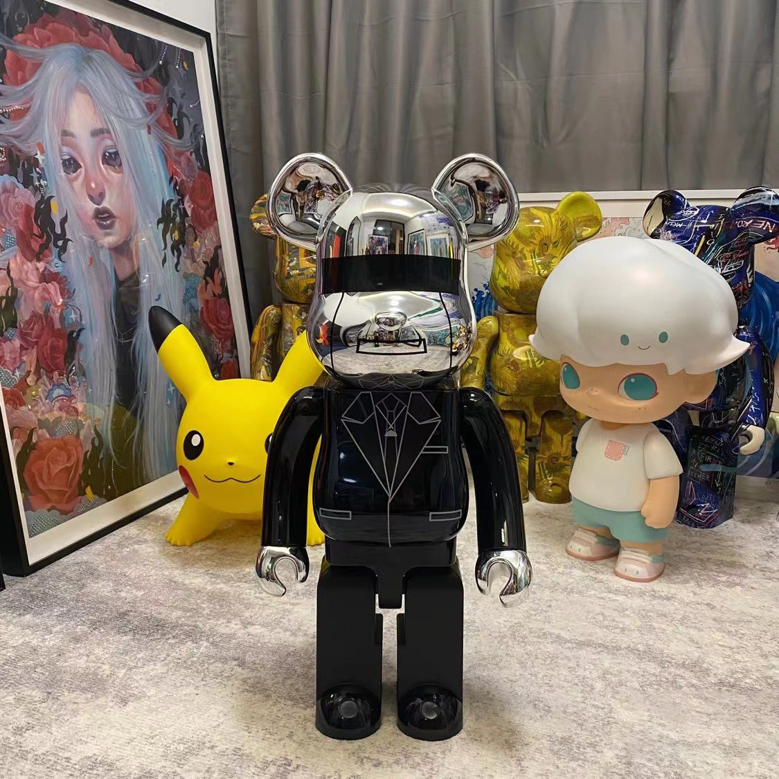 BE@RBRICK 1000% Building Block Figure 70CM | Limited Edition Collectible Bear Toy