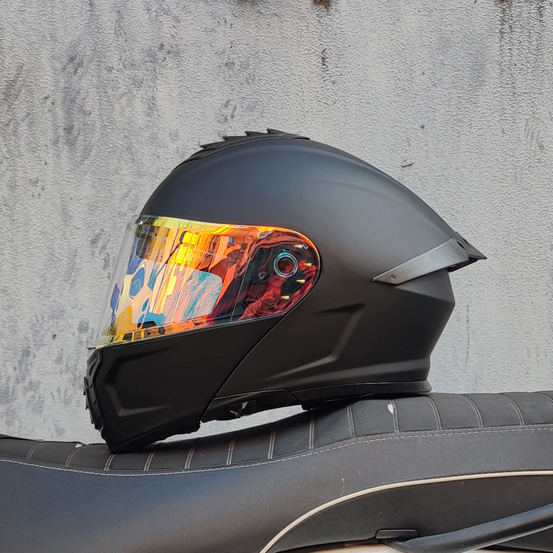 Ice Age 3C DOT Approve Full Face Dual Visors Unisex Bluetooth Motorcycle Helmet