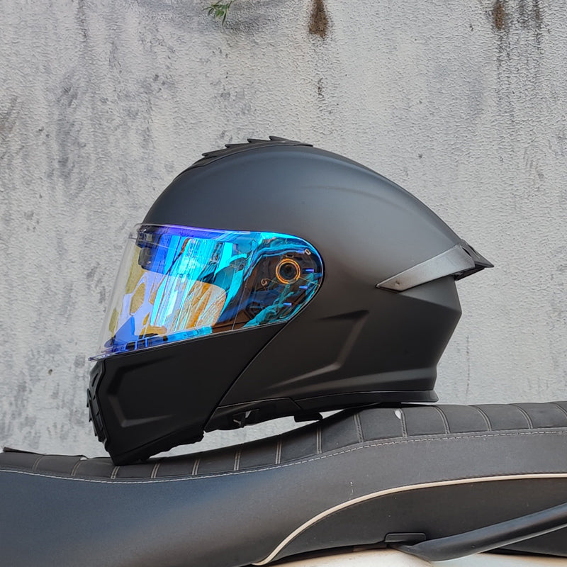 Ice Age 3C DOT Approve Full Face Dual Visors Unisex Bluetooth Motorcycle Helmet