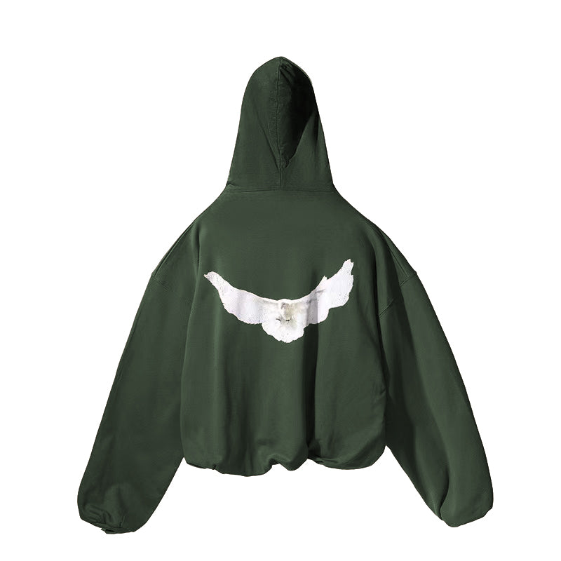 Kanye X Peace Dove X GAP Triple Collaboration Heavyweight Loose Hoodie Sweatshirt