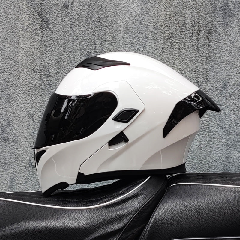 Mecha / 3C DOT Full Face Dual Visors Unisex /Bluetooth Motorcycle Helmet