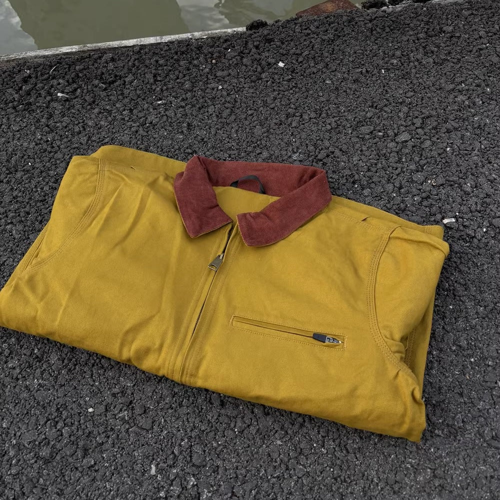 Heavyweight J97 Detroit Jacket: Vintage Workwear Canvas Outerwear Cleanfit