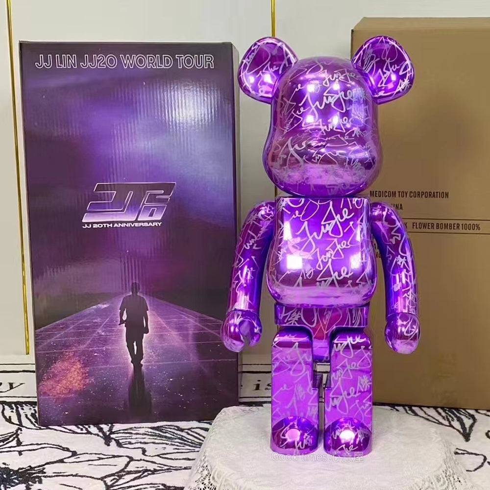 BE@RBRICK 1000% Building Block Figure 70CM | Limited Edition Collectible Bear Toy
