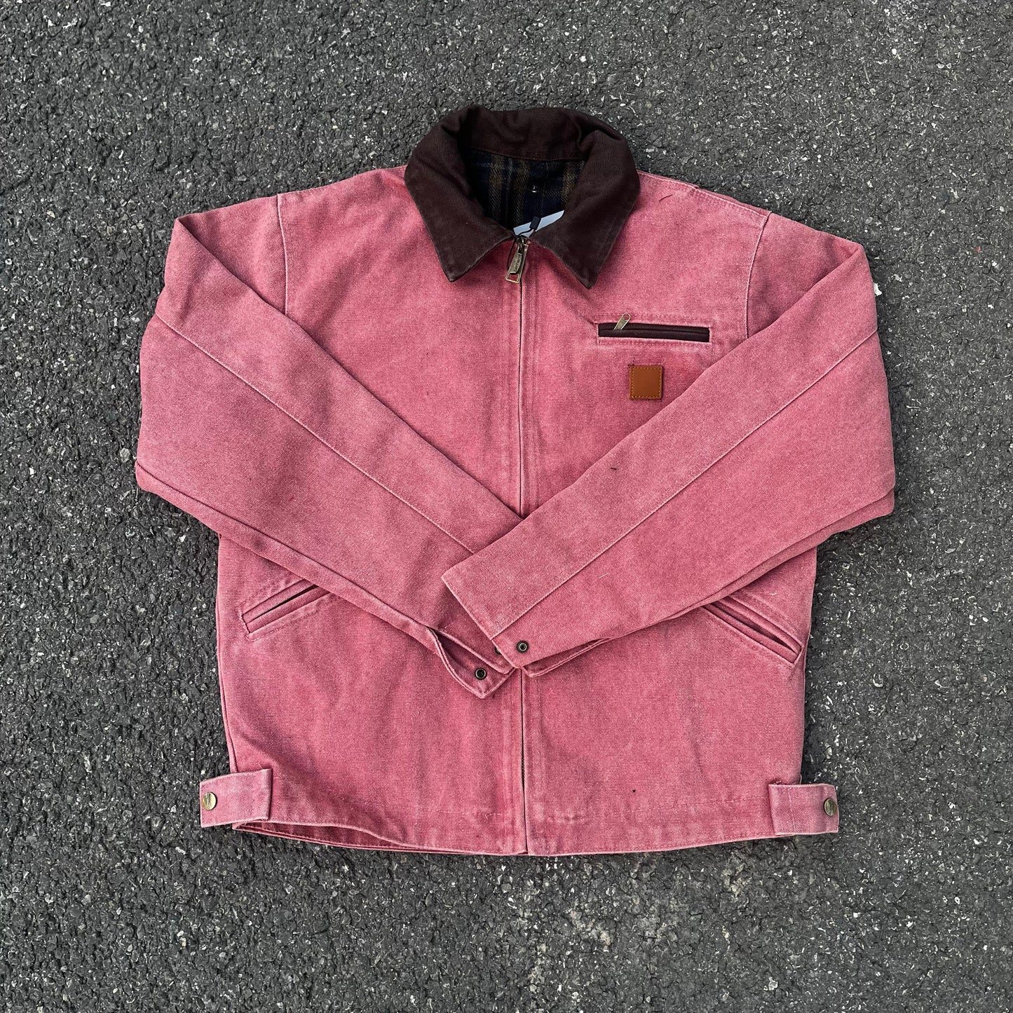 Self-made Carhartt J97 Detroit Jacket: Vintage Workwear Canvas Outerwear Cleanfit