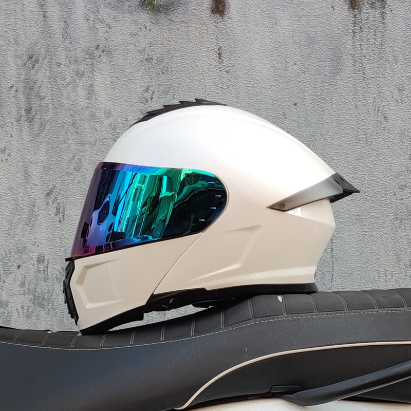 Ice Age 3C DOT Approve Full Face Dual Visors Unisex Bluetooth Motorcycle Helmet