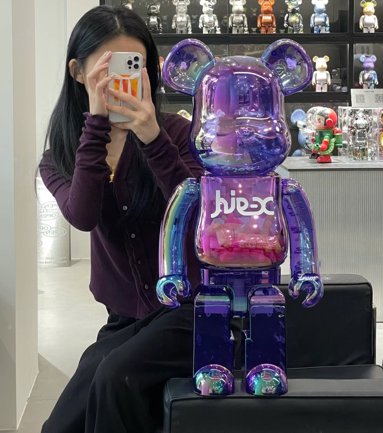 BE@RBRICK 1000% Building Block Figure 70CM | Limited Edition Collectible Bear Toy