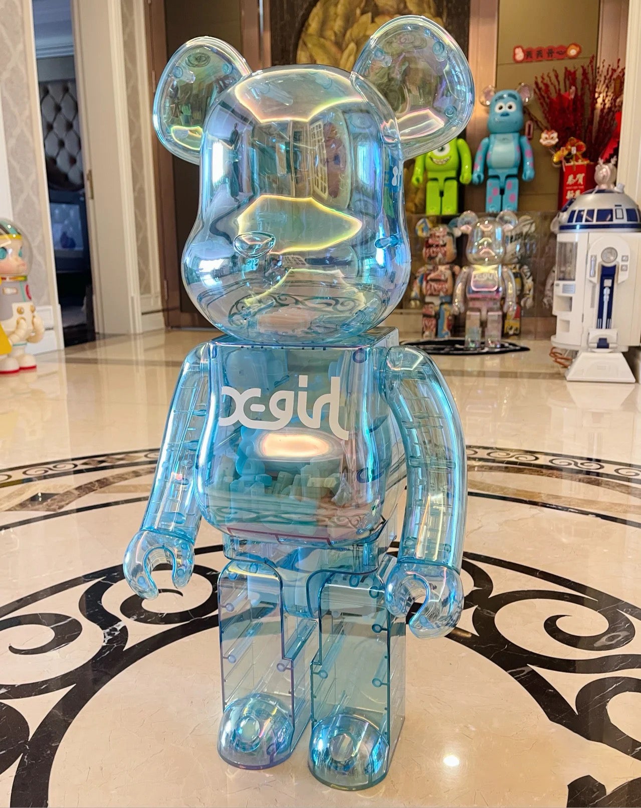 BE@RBRICK 1000% Building Block Figure 70CM | Limited Edition Collectible Bear Toy