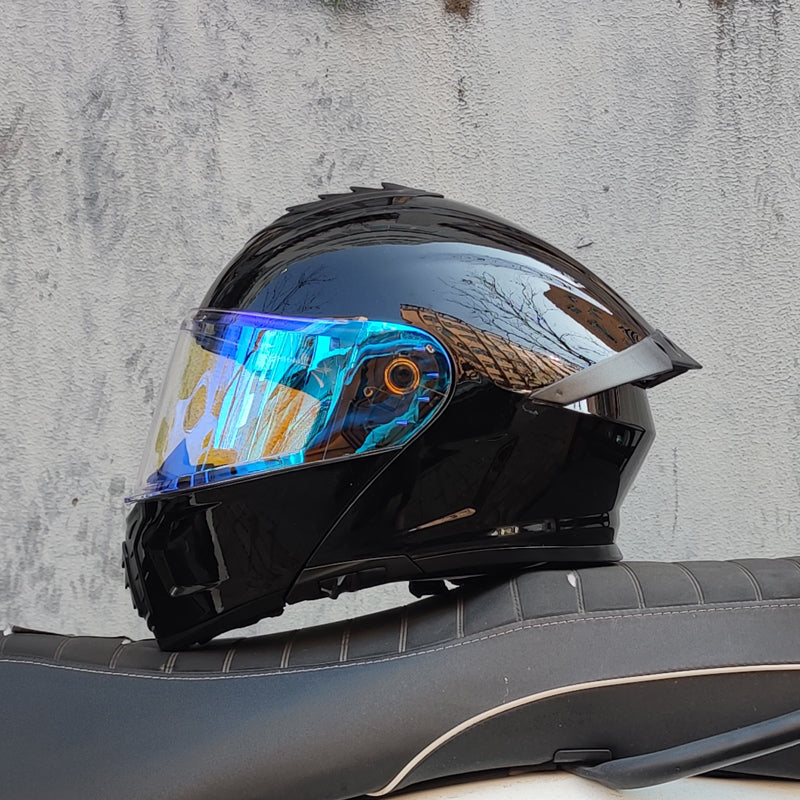 Ice Age 3C DOT Approve Full Face Dual Visors Unisex Bluetooth Motorcycle Helmet