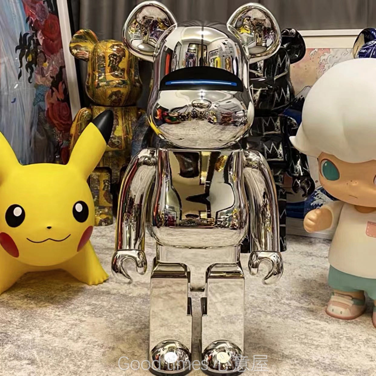 BE@RBRICK 1000% Building Block Figure 70CM | Limited Edition Collectible Bear Toy