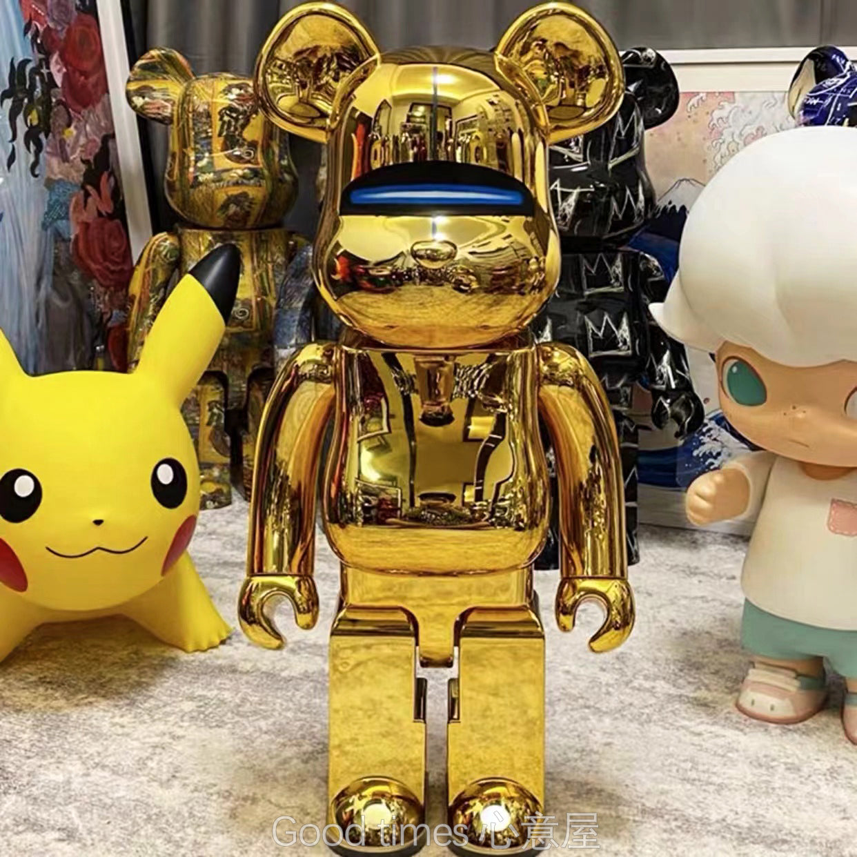 BE@RBRICK 1000% Building Block Figure 70CM | Limited Edition Collectible Bear Toy