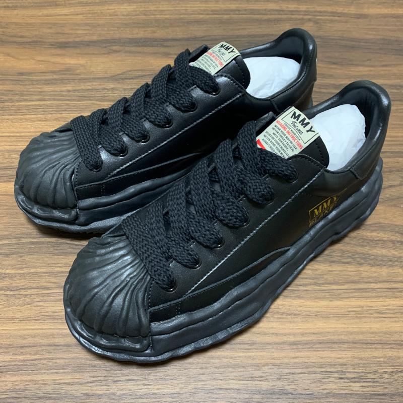 Mitsuharu Sanyuan Vintage Unisex Distressed Shell-Toe MMY Canvas Shoes Sneakers