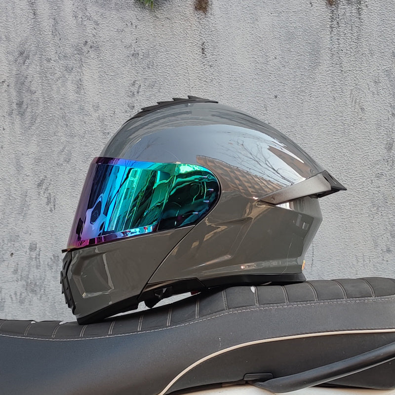 Ice Age 3C DOT Approve Full Face Dual Visors Unisex Bluetooth Motorcycle Helmet