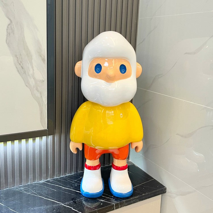 Farmer Bob Boyfriend Floor Display Cartoon Figurine/ Gift / Home Decor Piggy Bank