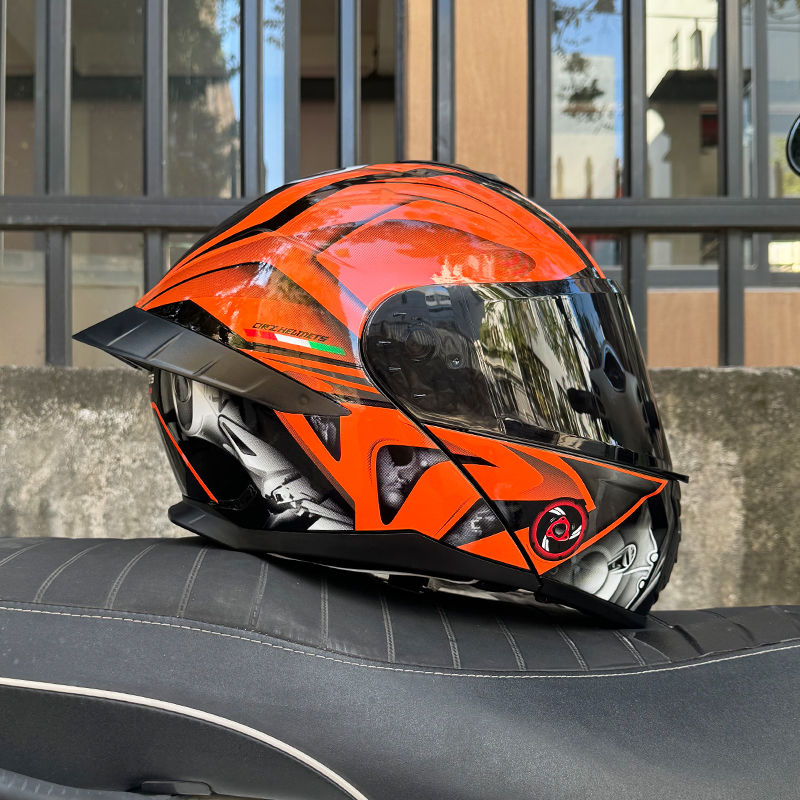 Ice Age 3C DOT Approve Full Face Dual Visors Unisex Bluetooth Motorcycle Helmet