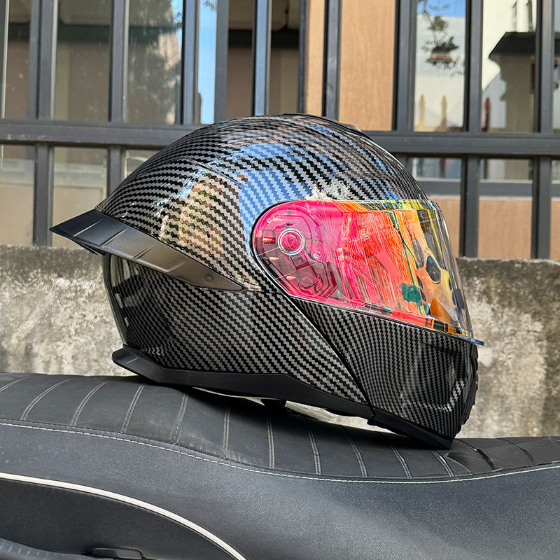 Ice Age 3C DOT Approve Full Face Dual Visors Unisex Bluetooth Motorcycle Helmet