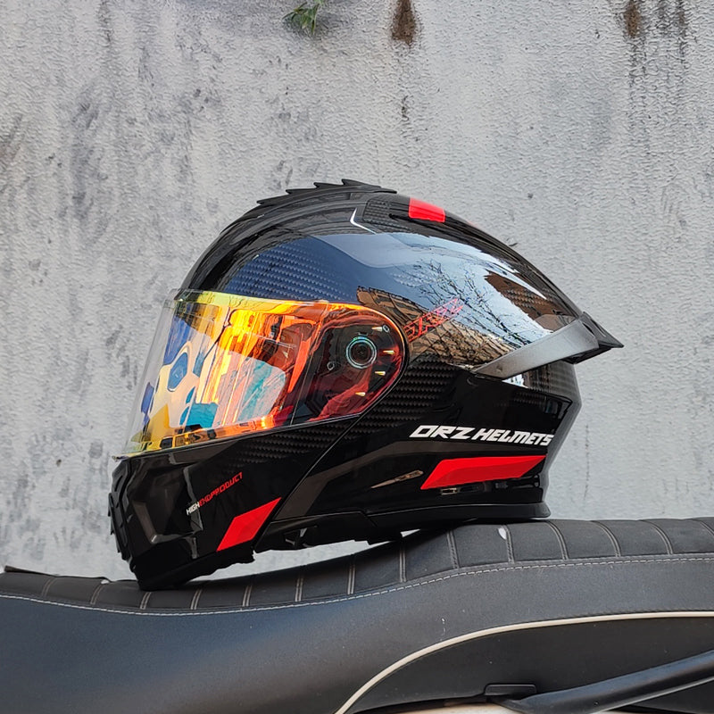 Ice Age 3C DOT Approve Full Face Dual Visors Unisex Bluetooth Motorcycle Helmet