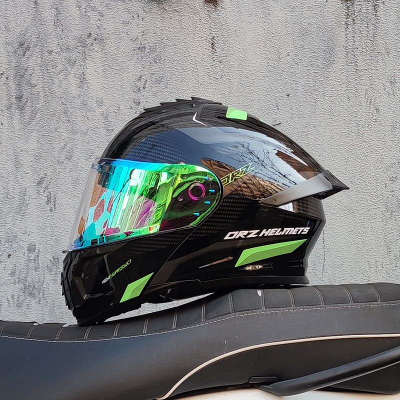 Ice Age 3C DOT Approve Full Face Dual Visors Unisex Bluetooth Motorcycle Helmet