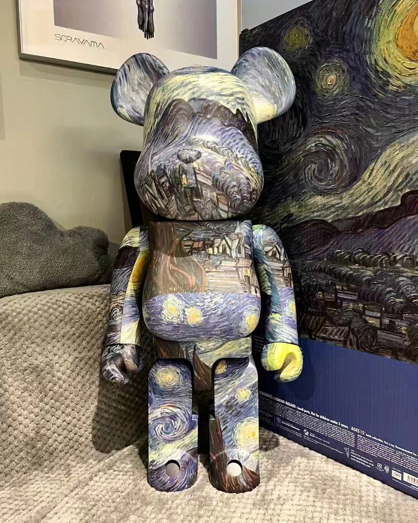 BE@RBRICK 1000% Building Block Figure 70CM | Limited Edition Collectible Bear Toy