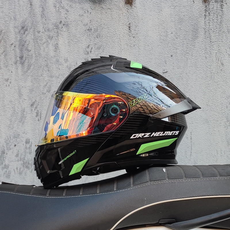 Ice Age 3C DOT Approve Full Face Dual Visors Unisex Bluetooth Motorcycle Helmet