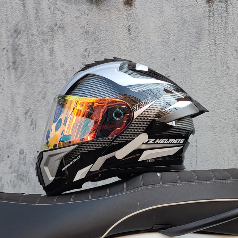Ice Age 3C DOT Approve Full Face Dual Visors Unisex Bluetooth Motorcycle Helmet