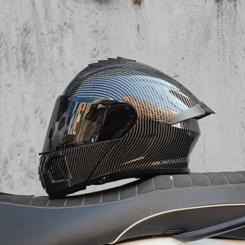 Ice Age 3C DOT Approve Full Face Dual Visors Unisex Bluetooth Motorcycle Helmet