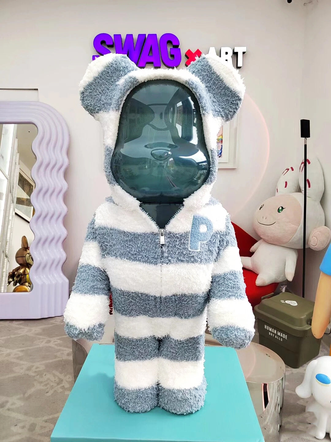 BE@RBRICK 1000% Building Block Figure 70CM | Limited Edition Collectible Bear Toy