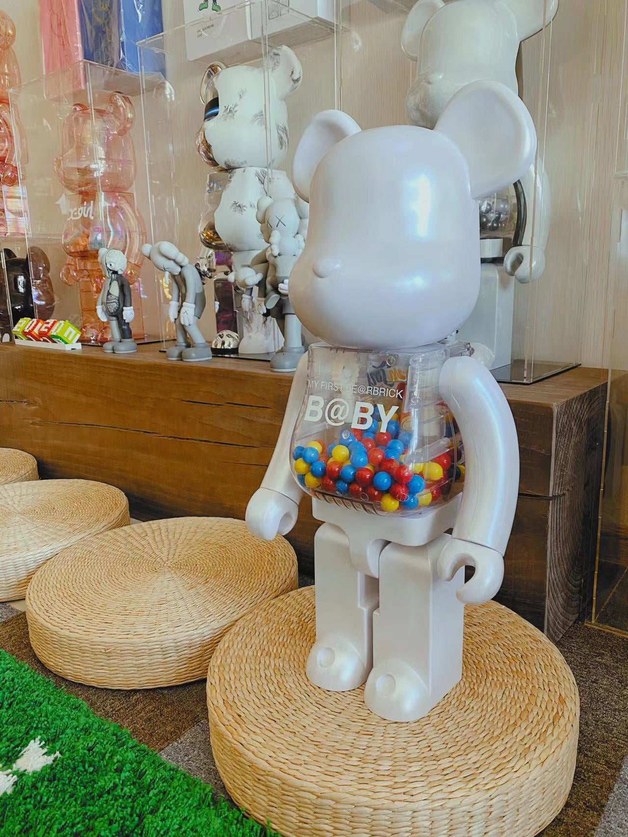 BE@RBRICK 1000% Building Block Figure 70CM | Limited Edition Collectible Bear Toy