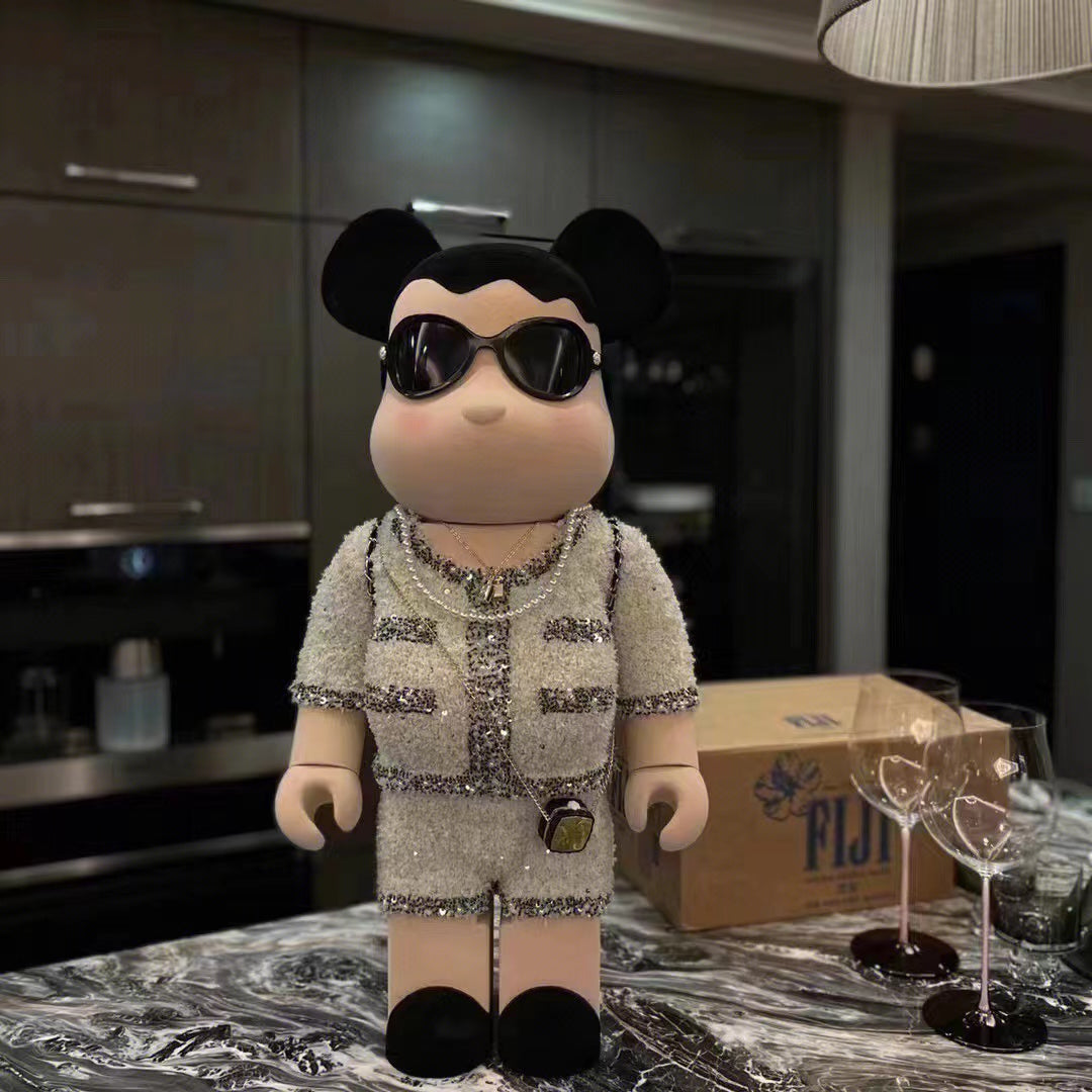 BE@RBRICK 1000% Building Block Figure 70CM | Limited Edition Collectible Bear Toy