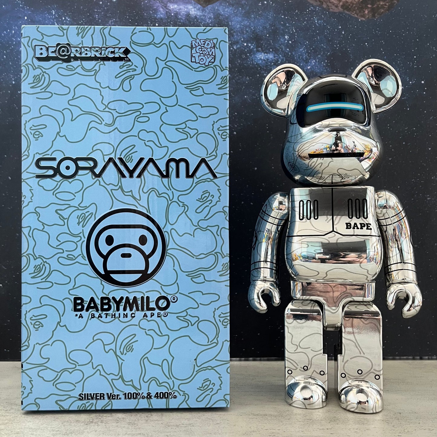 BE@RBRICK 400% Building Block Plating Violent Bears Collectible Figure Gift Toys