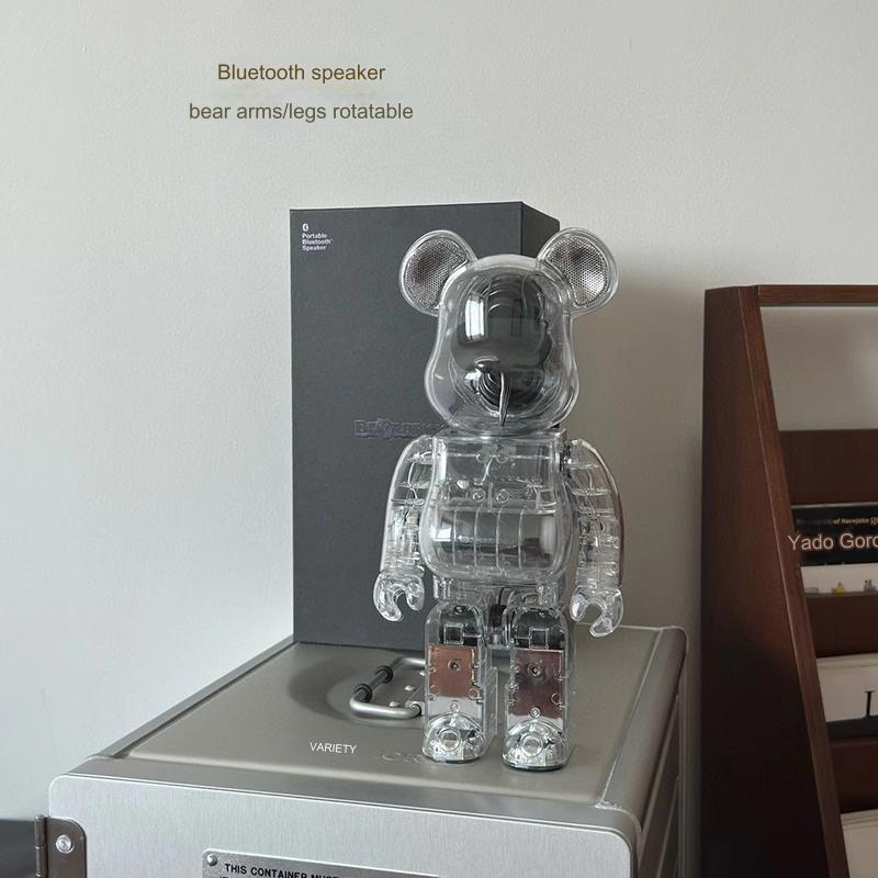 BE@RBRICK 400% Building Block Plating Violent Bears Collectible Figure Gift Toys