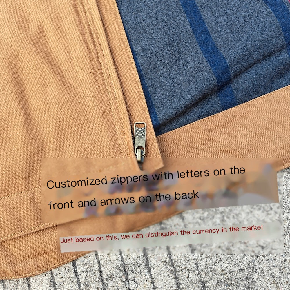 Self-made Carhartt J01 Detroit Classic Canvas Jacket 103828 – Interstellar Workwear
