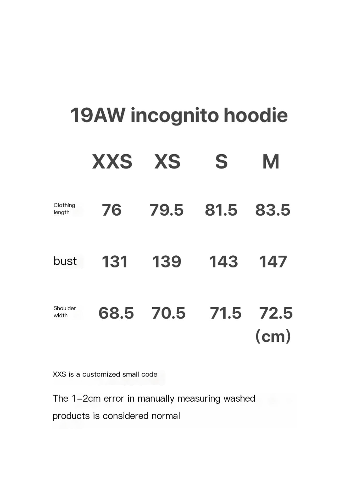 Self-made Vetements 19FW Incognito Hoodie – Masked Design Travis Scott Edition