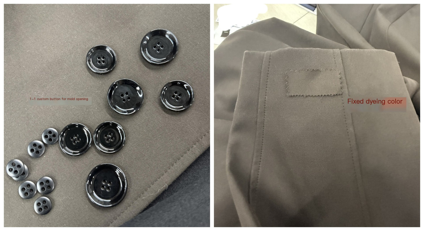 Self-made 24FW Lemaire Wool Blend Coat – Heavyweight Raglan Long Trench