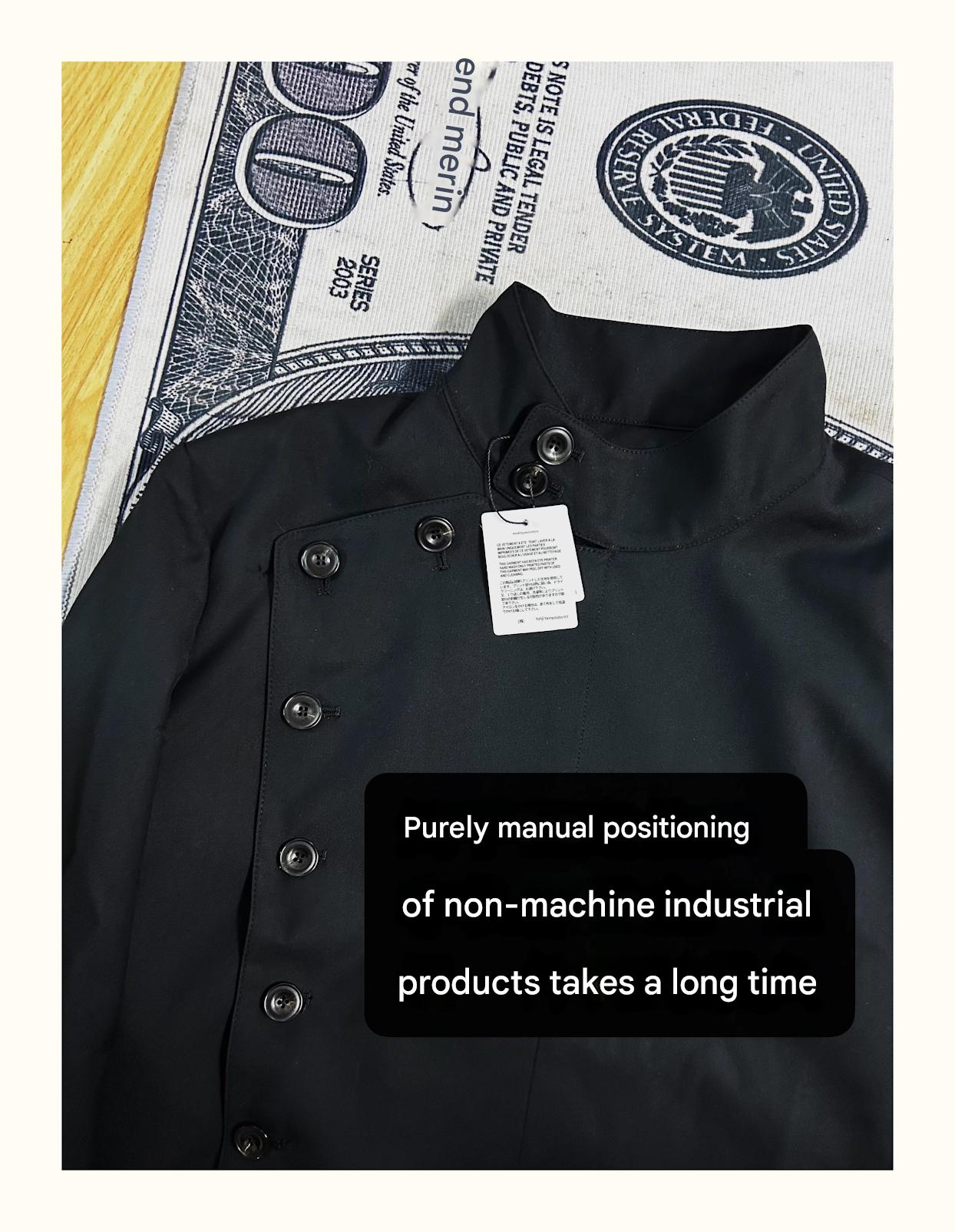 Self-made Takahiro Miyashita Number (N)ine 17SS Tailored Button Fencing Jacket