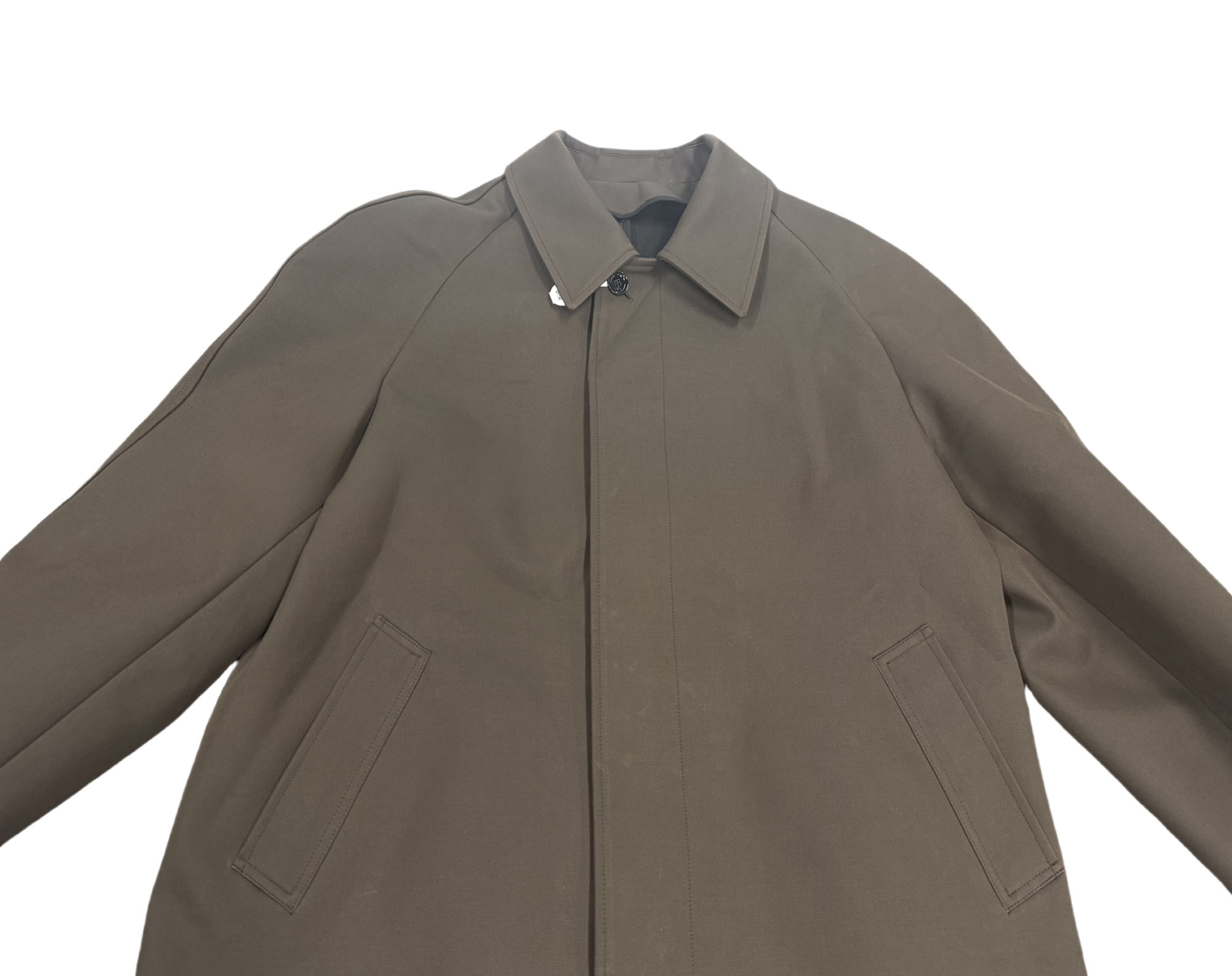 Self-made 24FW Lemaire Wool Blend Coat – Heavyweight Raglan Long Trench