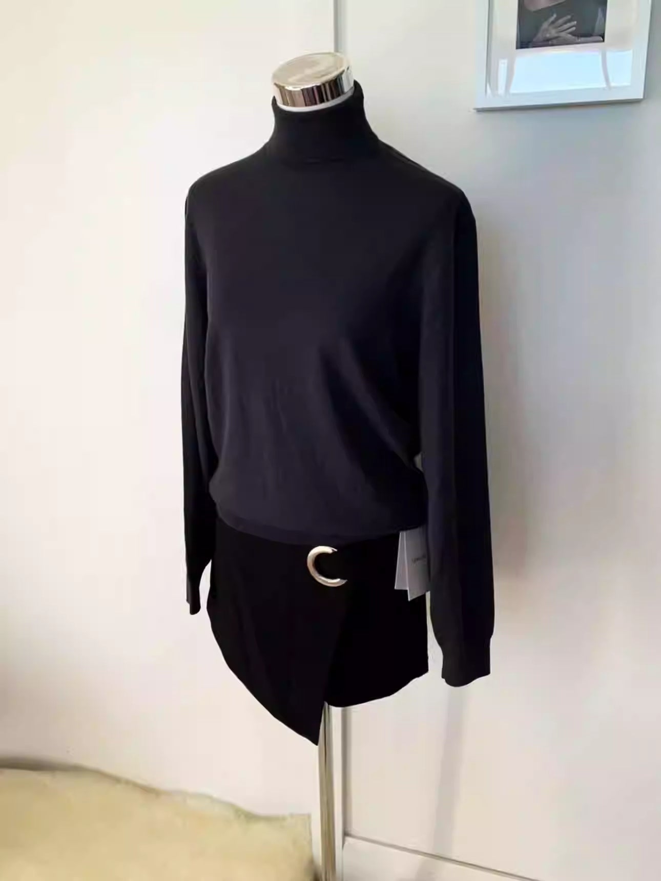 Self-made Lemaire Merino Wool Turtleneck - 100% Fine-Spun Australian Yarn