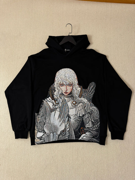 Remake Griffith Handmade Custom Hoodie - Berserk Anime Streetwear Pullover