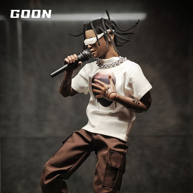 Remake 1/6 Scale Travis Scott Action Figure - Collectible Gift Set