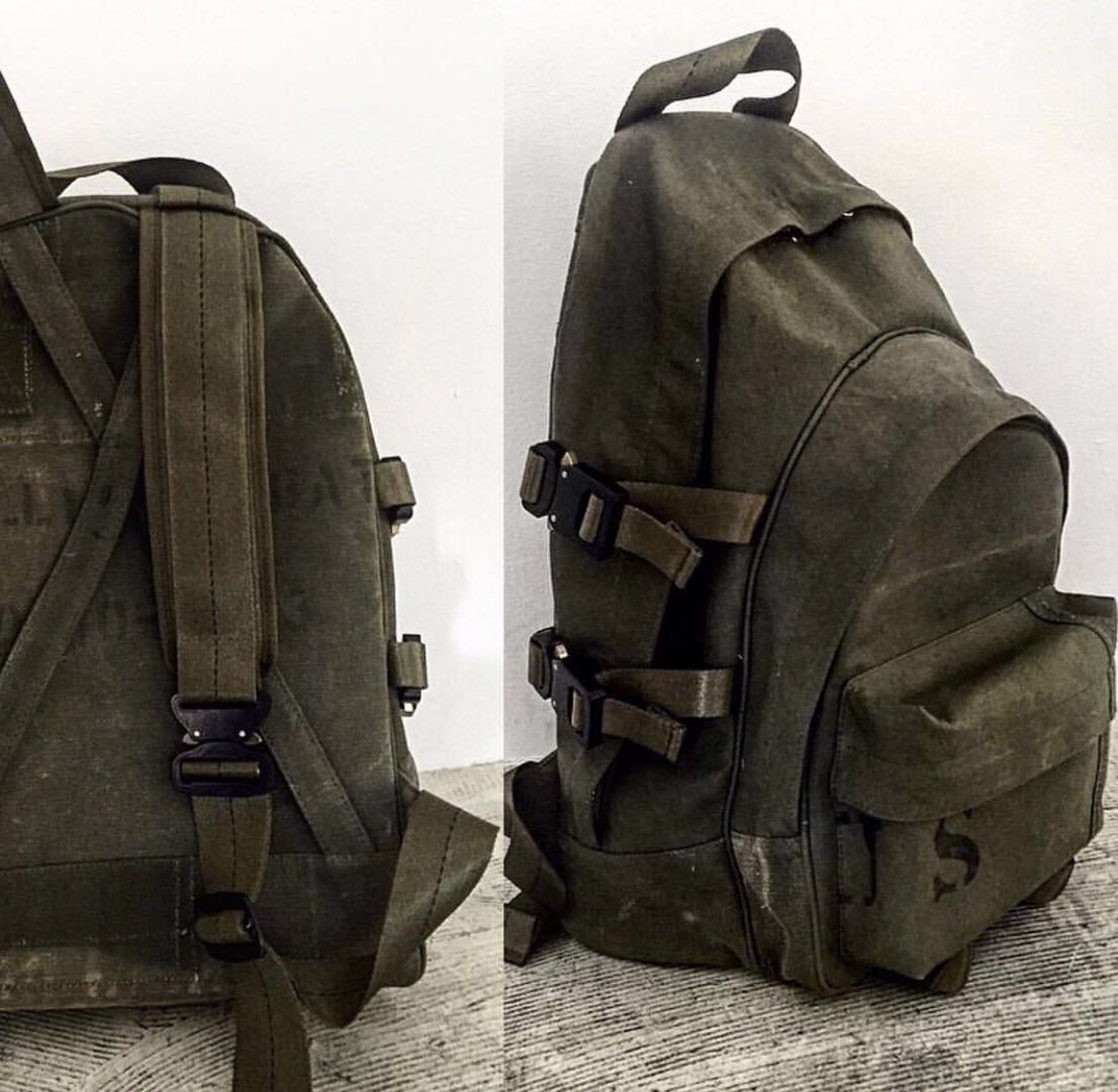 Yuta Hosokawa READYMADE x FOG Vers. Backpack Dual-Shoulder Bag Titanium Buckles