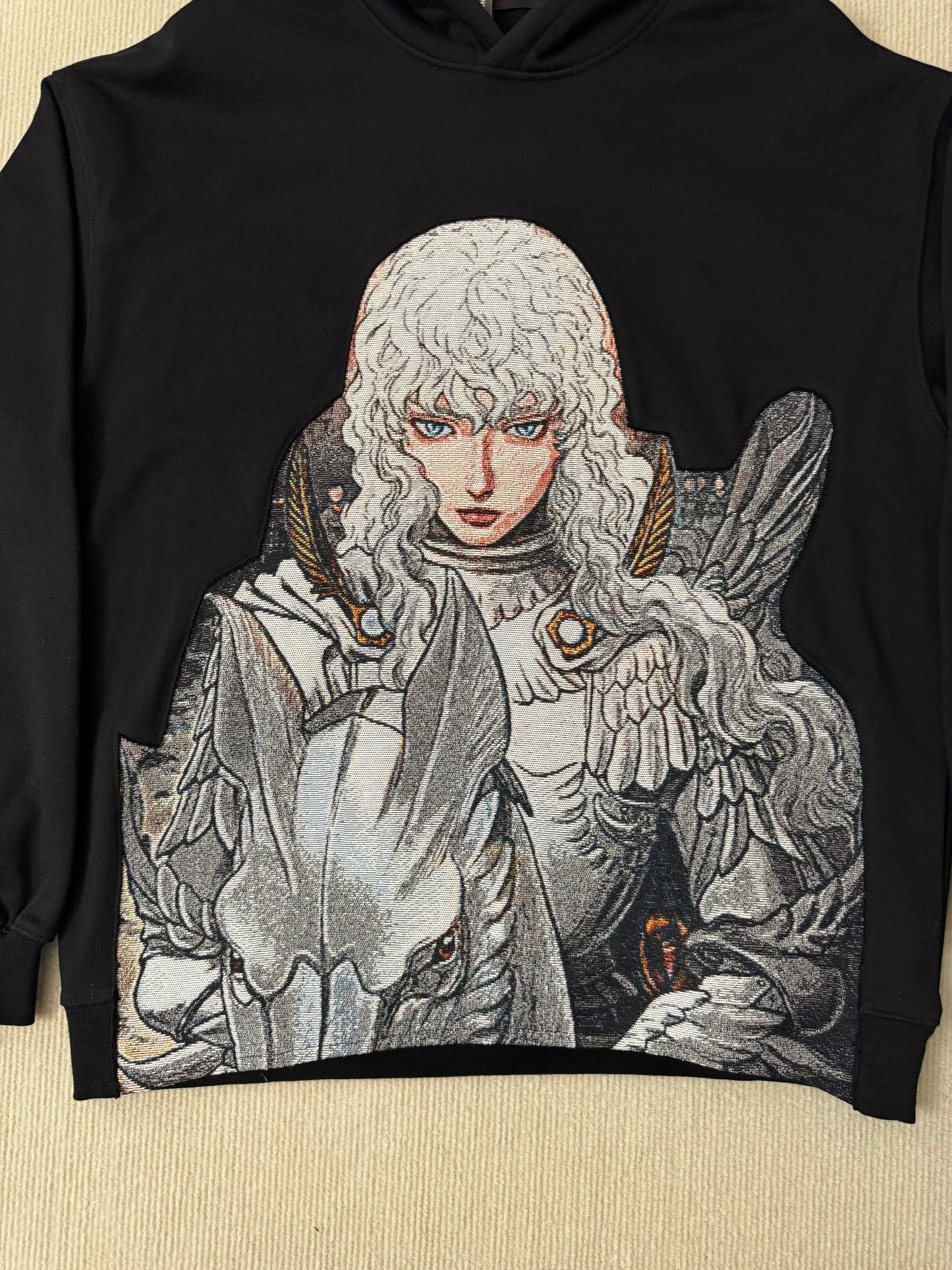 Remake Griffith Handmade Custom Hoodie - Berserk Anime Streetwear Pullover