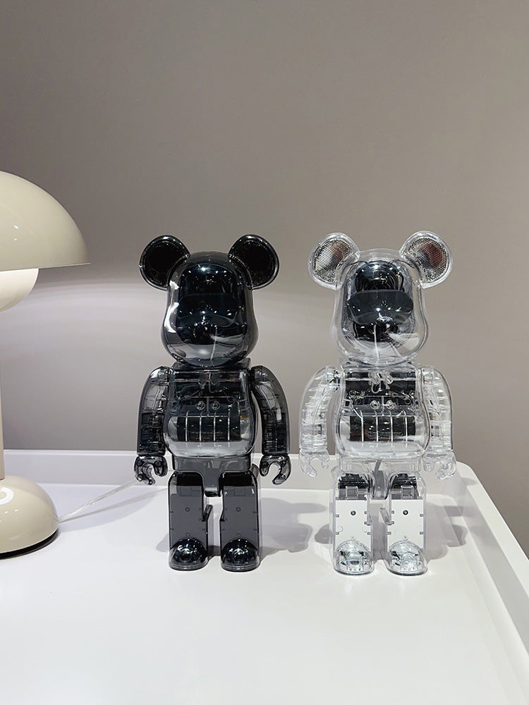 BE@RBRICK 400% Bluetooth Speaker Building Block Violent Bear Collectible Figure