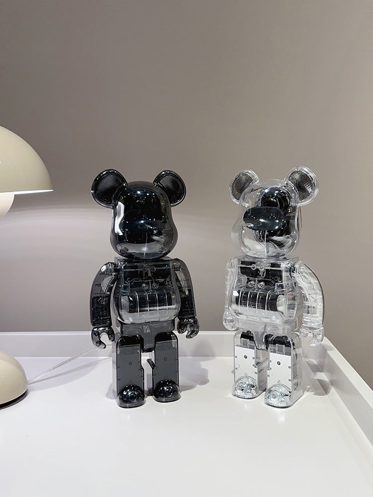 BE@RBRICK 400% Bluetooth Speaker Building Block Violent Bear Collectible Figure