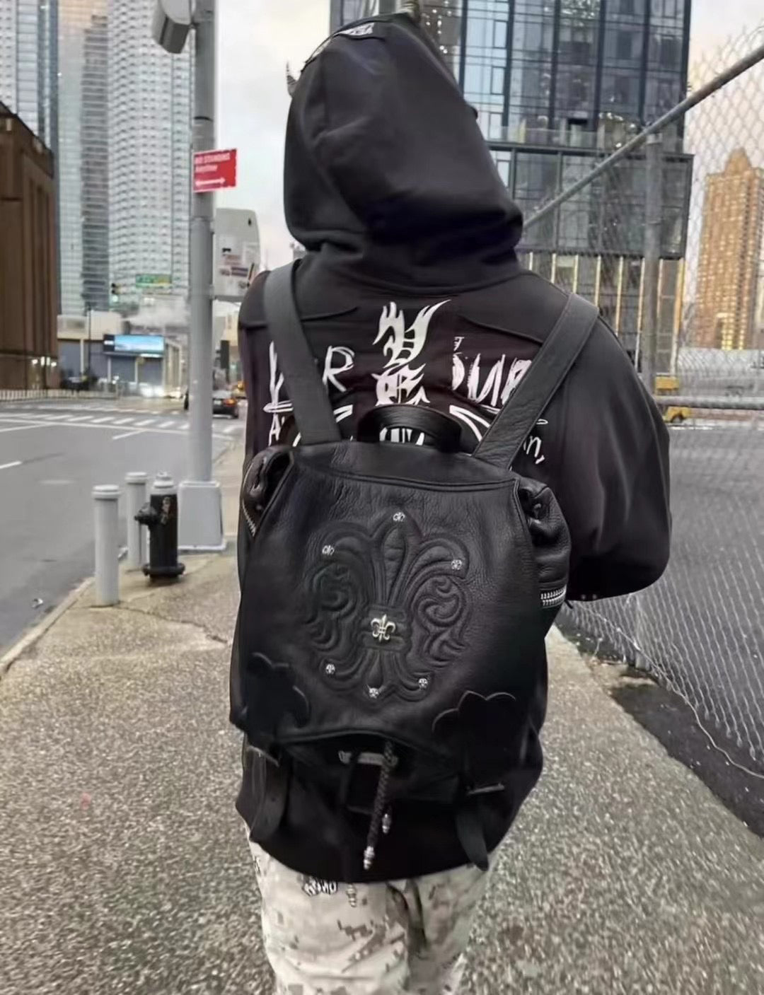 VTM Adone Hardcore Oversized Heavyweight Patch Hoodie - Playboi Carti Edition