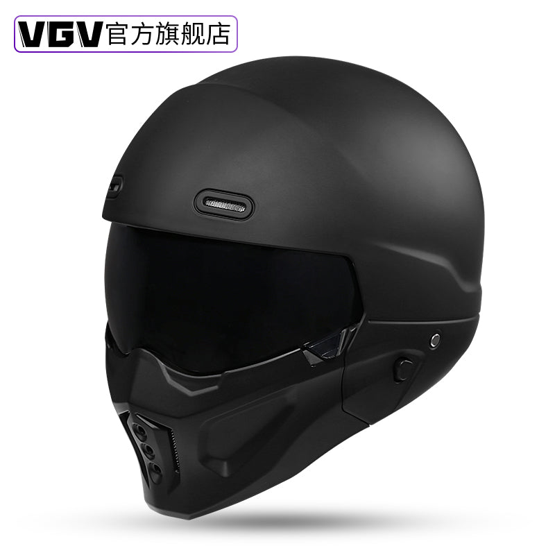 Shadow Scorpion -Motorcycle Full Face Helmet Harley Cruiser Bike Class A 3C DOT