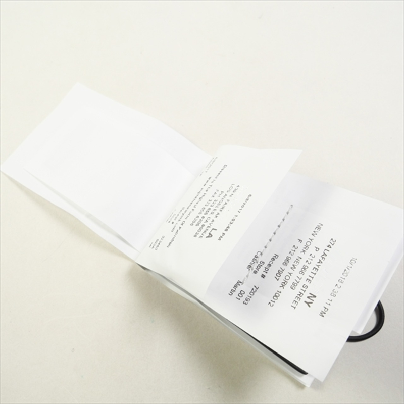 Margiela 24SS Custom Calfskin MM6 Wallet – Invoice Receipt Design Collab